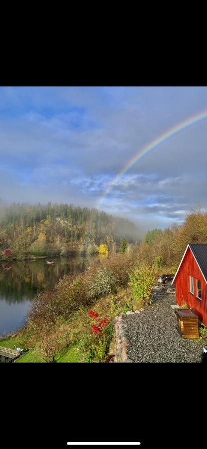Glamping On Idyllic Lake, Paddle Boards & Rowboat Porsgrunn Extérieur photo