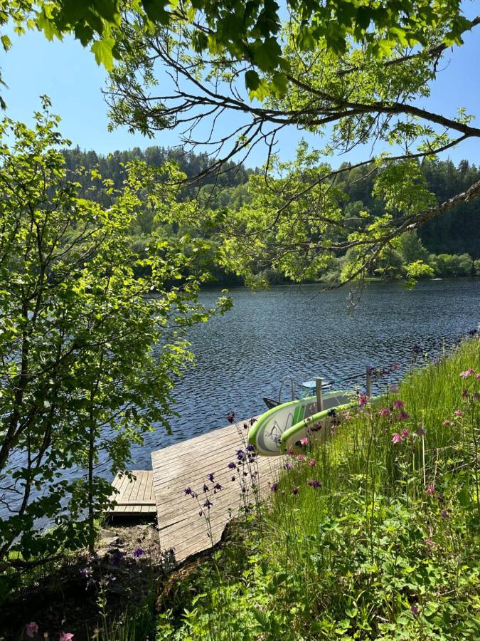 Glamping On Idyllic Lake, Paddle Boards & Rowboat Porsgrunn Extérieur photo
